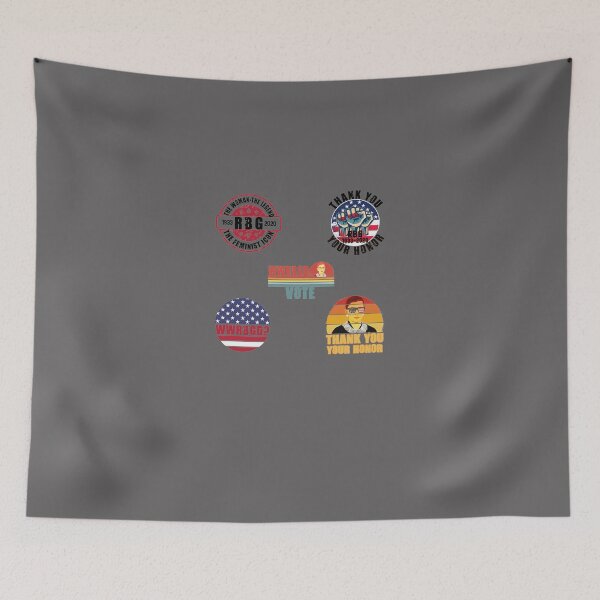 Item preview, LEGEND-FEMINIST-ICON-RIP-NOTORIOUS-RBG-STICKER-PACK designed and sold by RichardPIngerso.