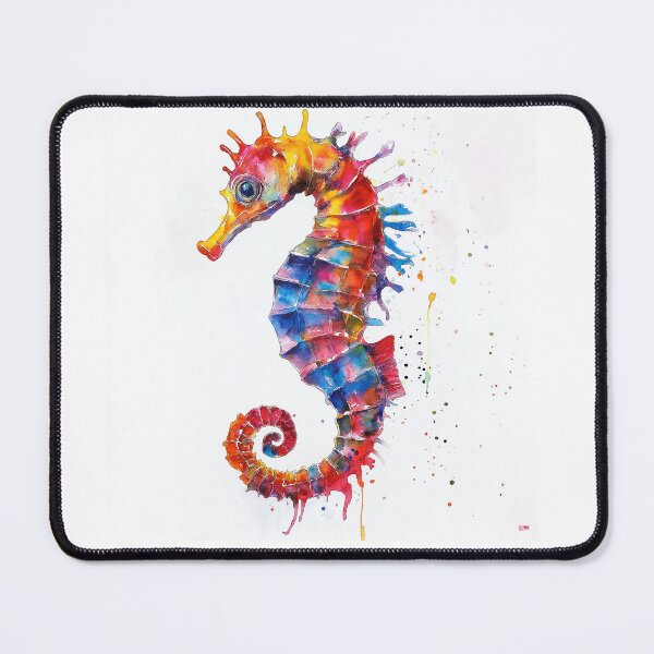 Item preview, Colorful Seahorse Burst designed and sold by laurashawart.