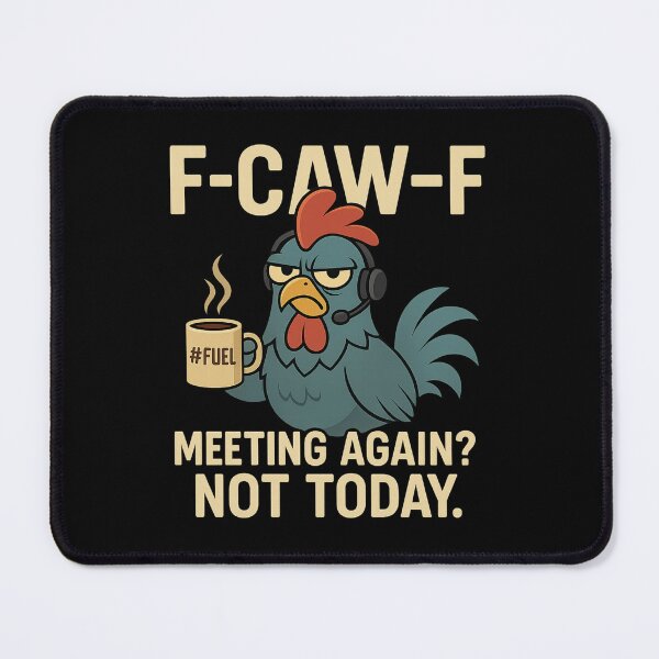 Item preview, F-CAW-F Office tap – "Meeting again? Not today." designed and sold by Bernd Friese.
