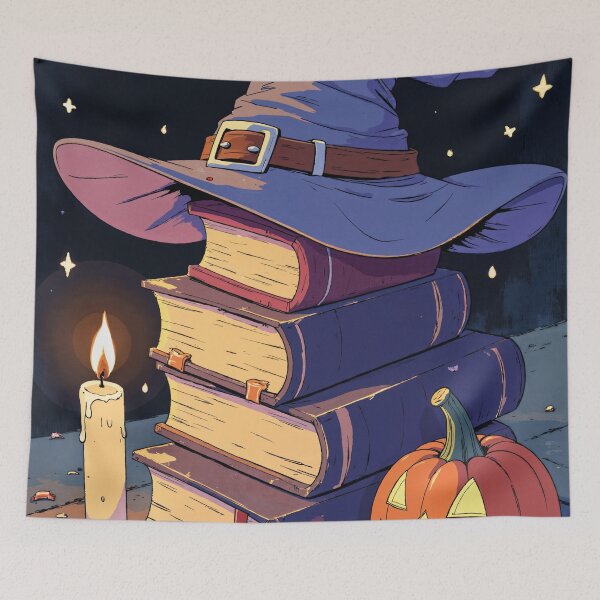 Item preview, magic witch hat, spell book designed and sold by Mauswohn.