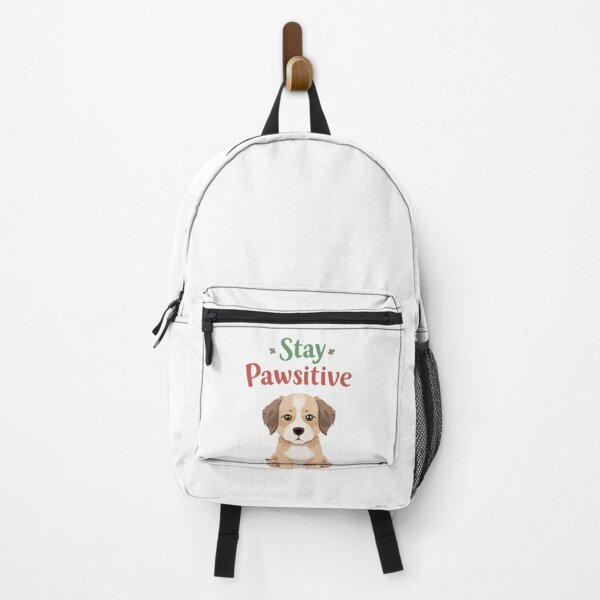 Item preview, Diseño de camiseta para perro Stay Pawsitive designed and sold by DavidTeeStudio.