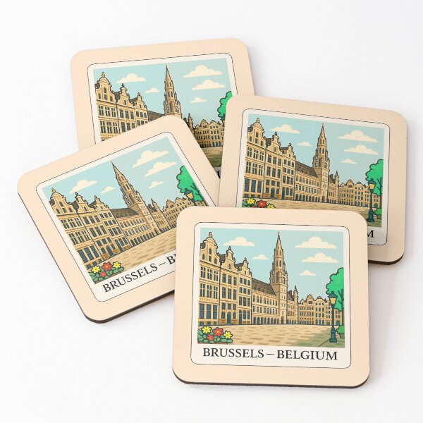 Item preview, Brussels, Belgium designed and sold by Myra365Art.