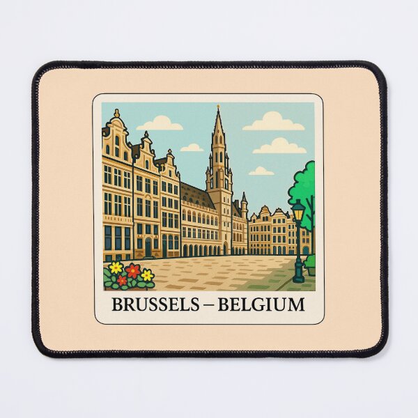 Item preview, Brussels, Belgium designed and sold by Myra365Art.