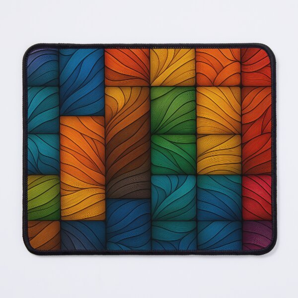 Item preview, Chromatic Mosaic designed and sold by Kaleidoscope Print.