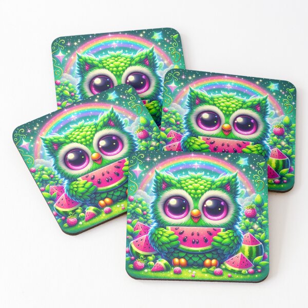 Item preview, Owl holding a watermelon  designed and sold by Jbl55.