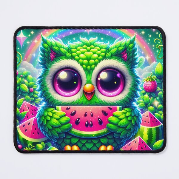 Item preview, Owl holding a watermelon designed and sold by Jbl55.