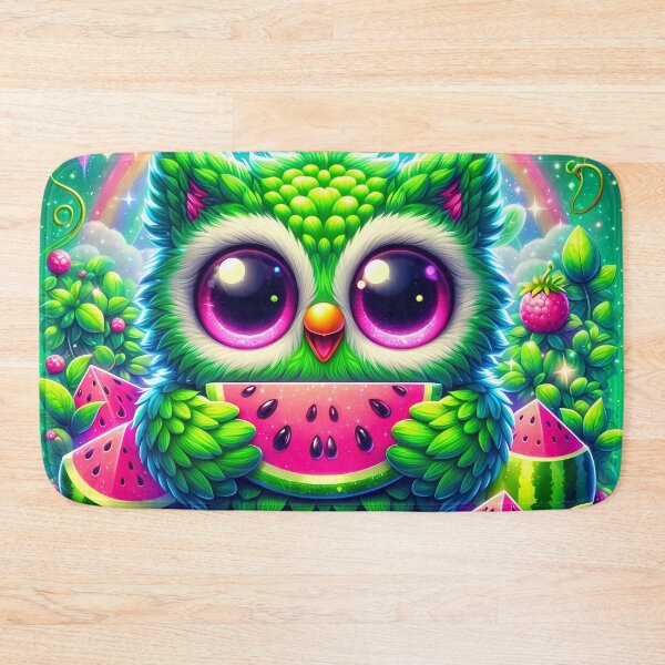 Item preview, Owl holding a watermelon  designed and sold by Jbl55.