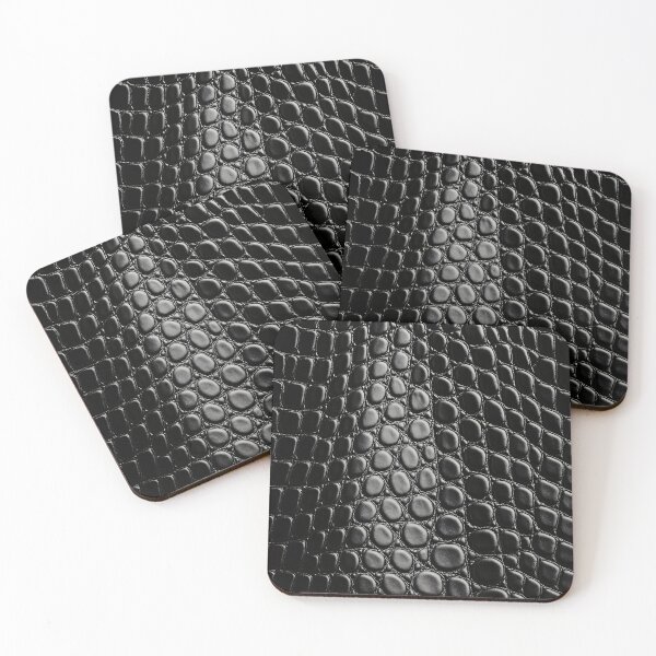Item preview, Black Crocodile Texture designed and sold by Kaleidoscope Print.