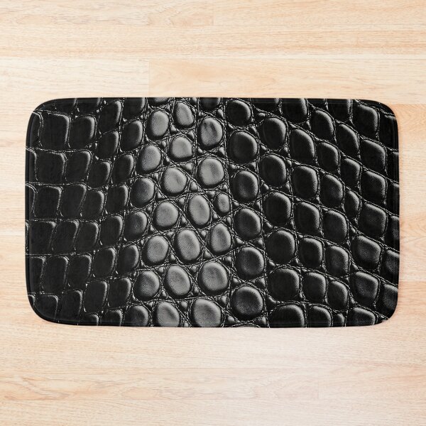 Item preview, Black Crocodile Texture designed and sold by Kaleidoscope Print.