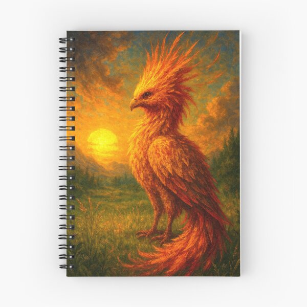 Item preview, Fénix del amanecer dorado designed and sold by Paul Morse.