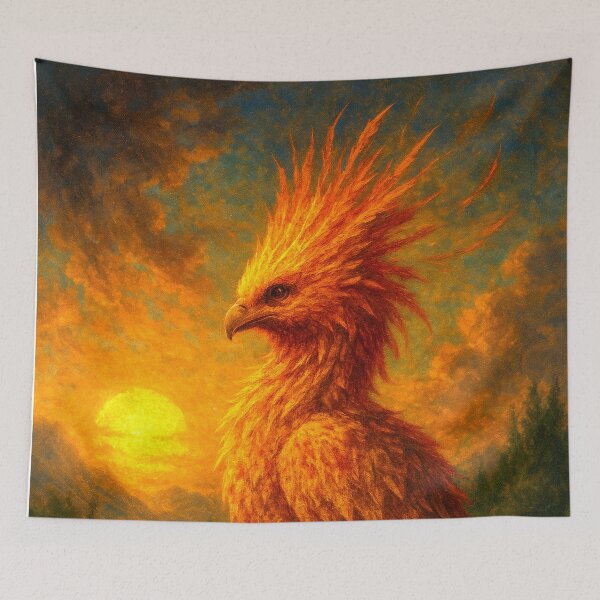 Item preview, Golden Sunrise Phoenix designed and sold by Paul Morse.