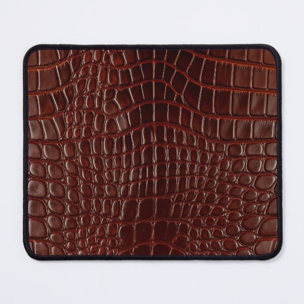 Item preview, Brown Crocodile Leather designed and sold by Kaleidoscope Print.