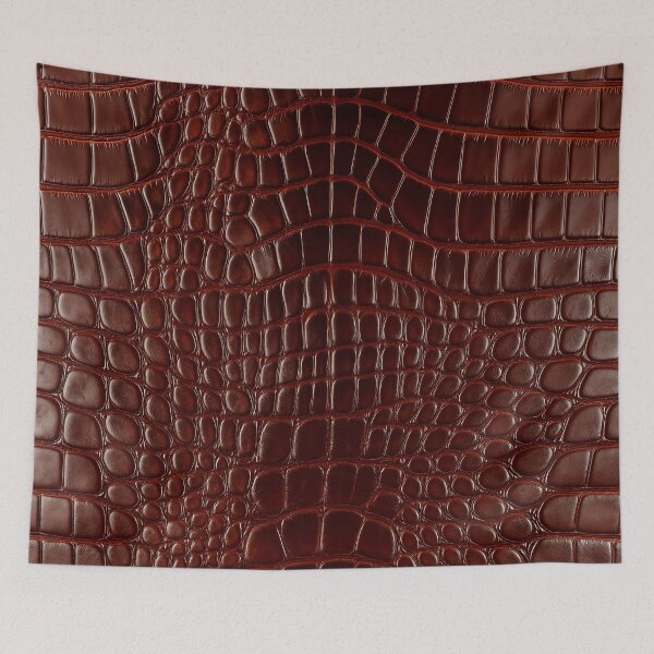 Item preview, Brown Crocodile Leather designed and sold by Kaleidoscope Print.