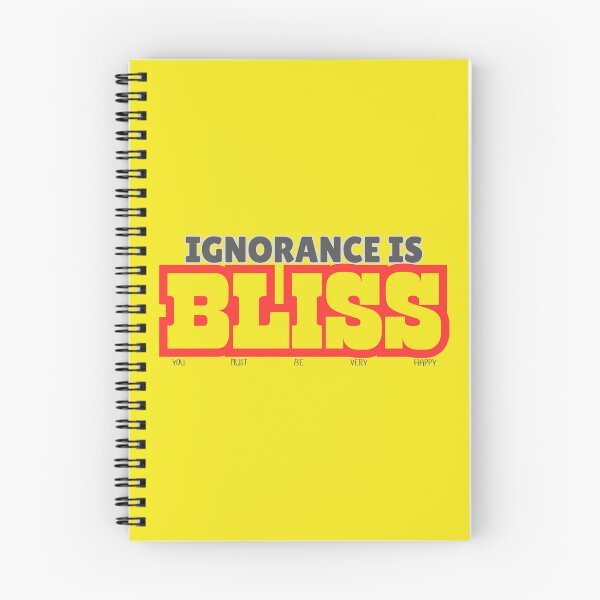 Item preview, Ignorance is Bliss designed and sold by Cut & Paste Productions.