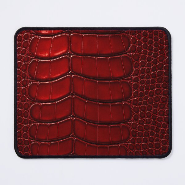 Item preview, Red Crocodile Leather designed and sold by Kaleidoscope Print.