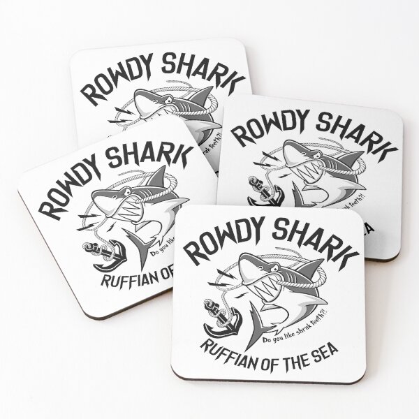 Item preview, ROWDY SHARK designed and sold by Tens-Store.