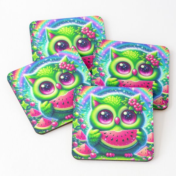 Item preview, Owl holding a watermelon  designed and sold by Jbl55.