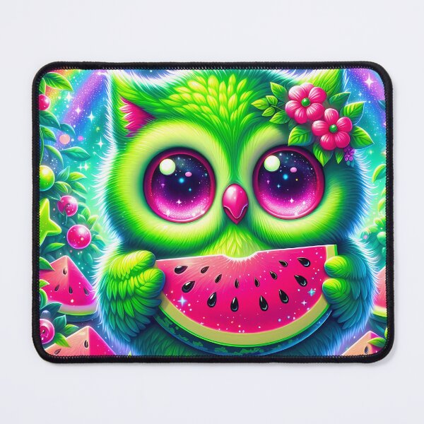 Item preview, Owl holding a watermelon designed and sold by Jbl55.