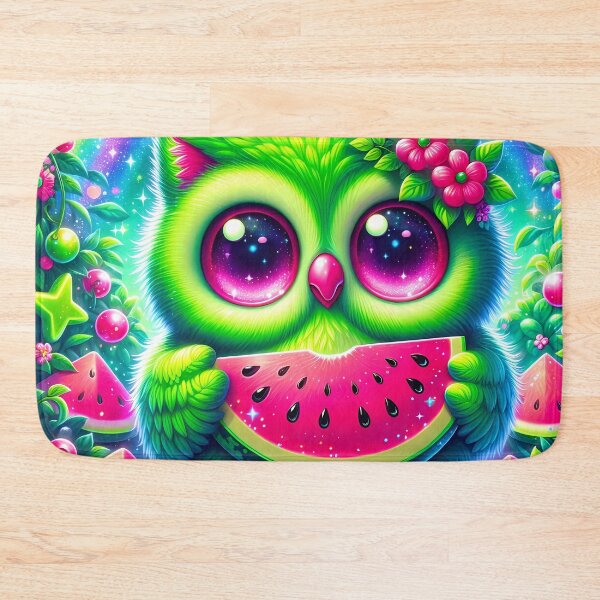 Item preview, Owl holding a watermelon  designed and sold by Jbl55.