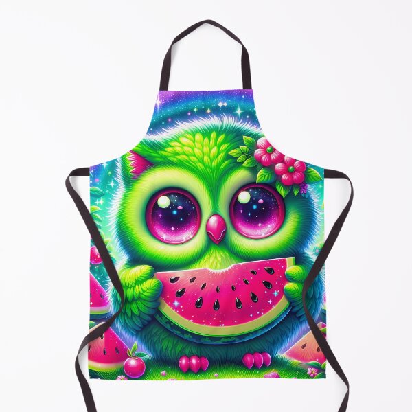 Item preview, Owl holding a watermelon designed and sold by Jbl55.