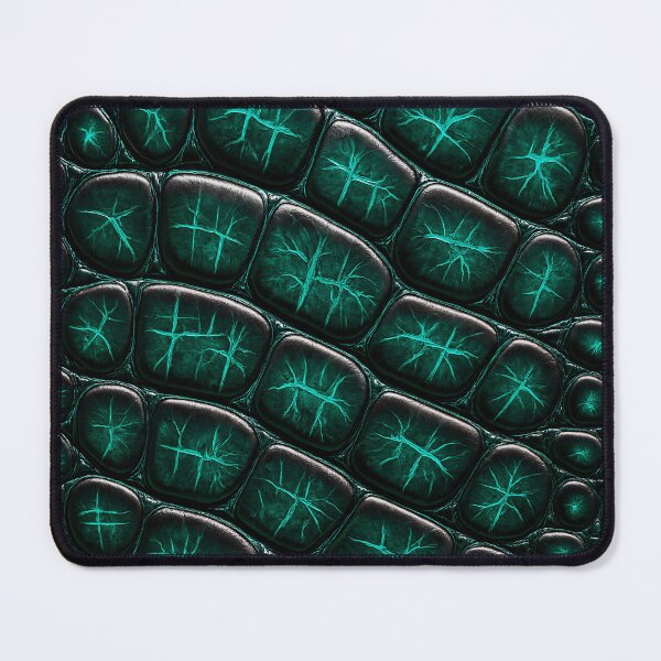 Item preview, Teal Crocodile Texture designed and sold by Kaleidoscope Print.