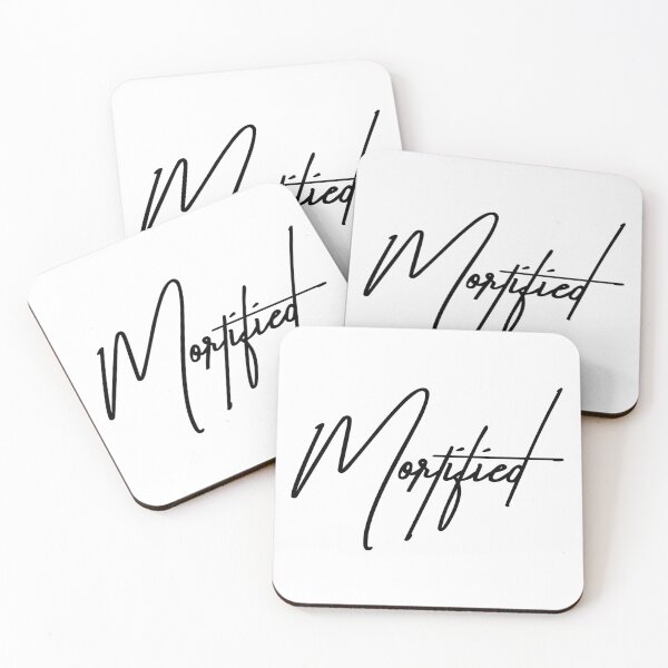 Item preview, Mortified – Because Cringe Moments Haunt Us All designed and sold by ReggieDior.