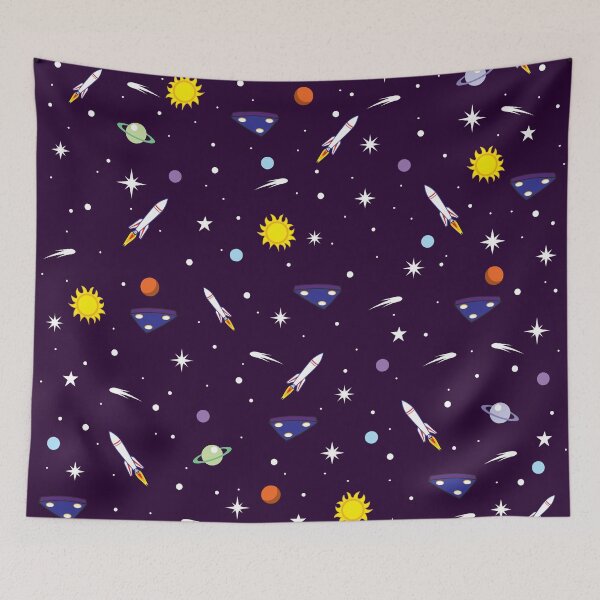 Item preview, Space Pattern 1 designed and sold by cluckyduck924.