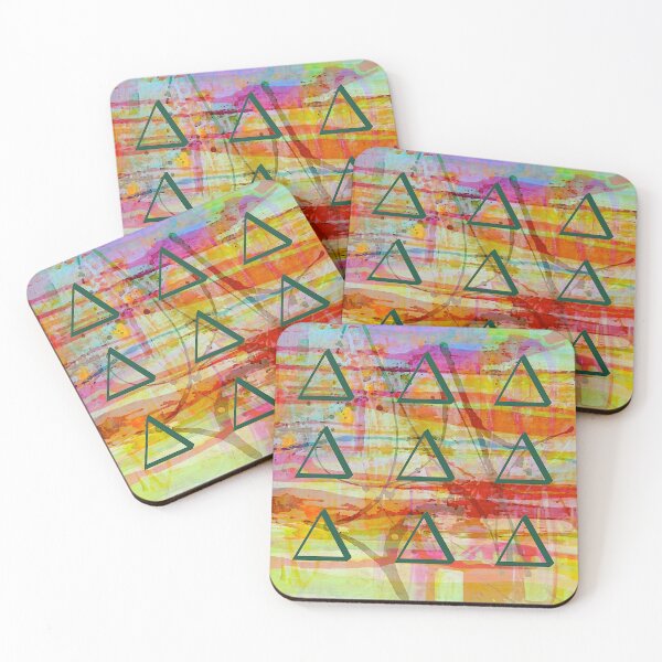 Item preview, Triangle Abstract Pattern designed and sold by ViaARTfactory.