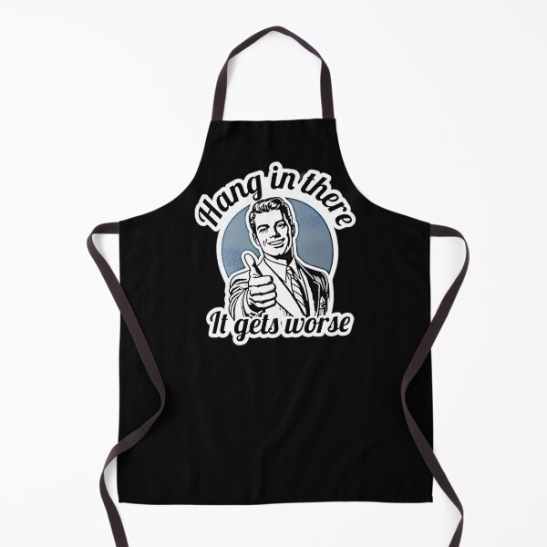 Item preview, Hang In There - It Gets Worse - Blue designed and sold by RENAGADE4LYF.