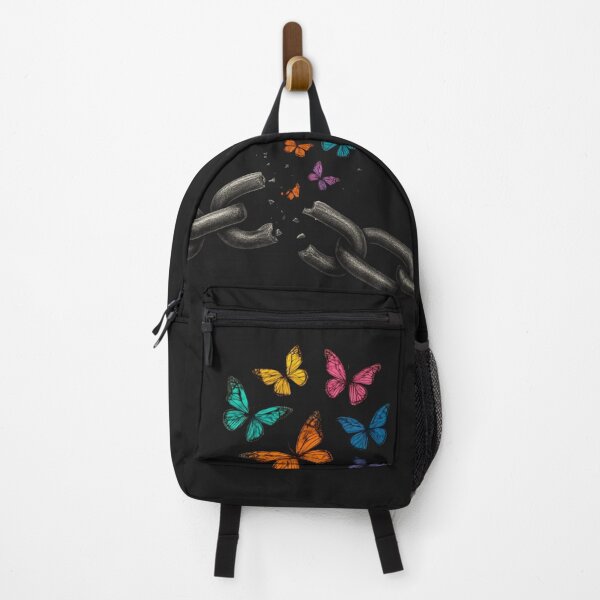 Item preview, Break Free Butterfly T-Shirt | Freedom & Transformation Design | Inspirational Mental Health Awareness Tee designed and sold by KDesignCrafts.