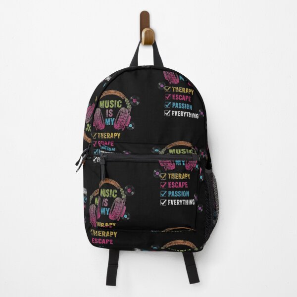 Item preview, Music is my Therapy, escape, passion, everything designed and sold by Newprojectart.
