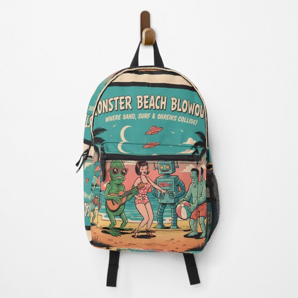 Item preview, Surf Rock Monster Party: Vintage Mid-Century Horror designed and sold by Retro Occult.