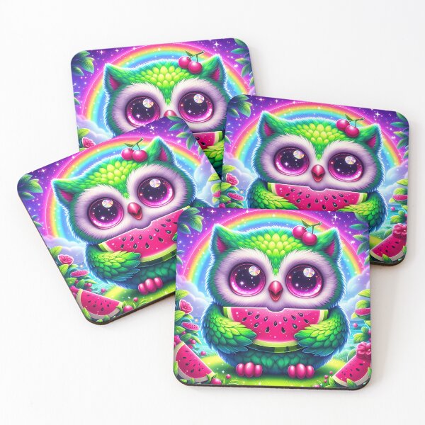 Item preview, Owl holding a watermelon  designed and sold by Jbl55.