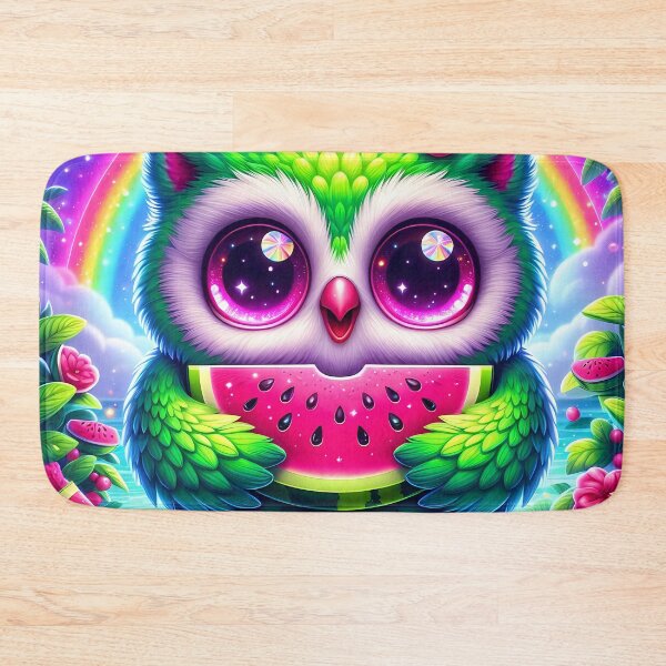 Item preview, Owl holding a watermelon  designed and sold by Jbl55.