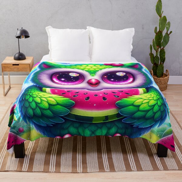 Item preview, Owl holding a watermelon designed and sold by Jbl55.