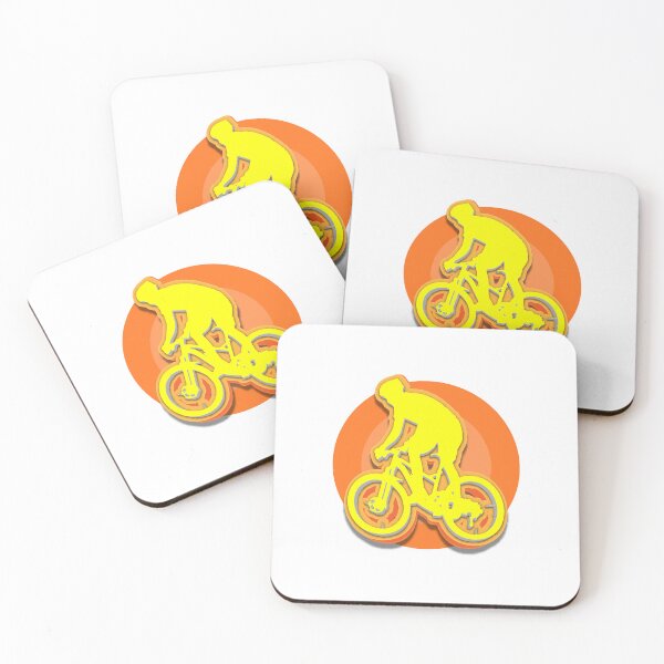Item preview, Orange Cyclist designed and sold by NogiArt.