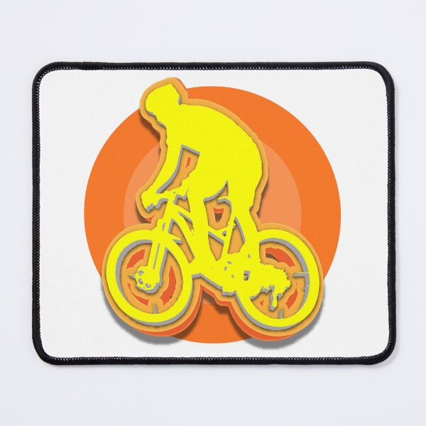 Item preview, Orange Cyclist designed and sold by NogiArt.