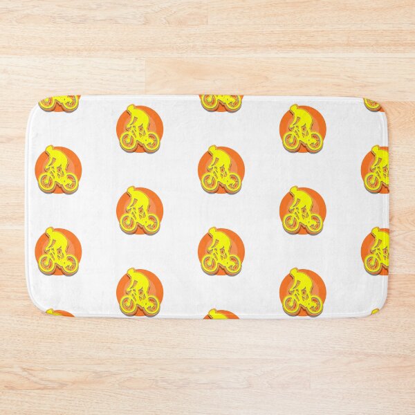 Item preview, Orange Cyclist designed and sold by NogiArt.