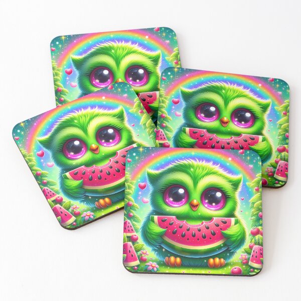 Item preview, Owl holding a watermelon  designed and sold by Jbl55.