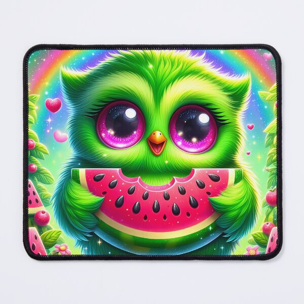 Item preview, Owl holding a watermelon designed and sold by Jbl55.
