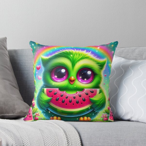 Item preview, Owl holding a watermelon  designed and sold by Jbl55.