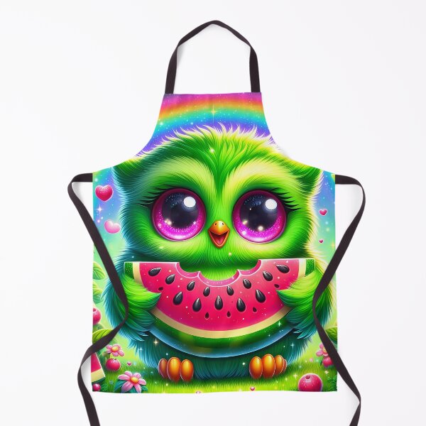 Item preview, Owl holding a watermelon designed and sold by Jbl55.