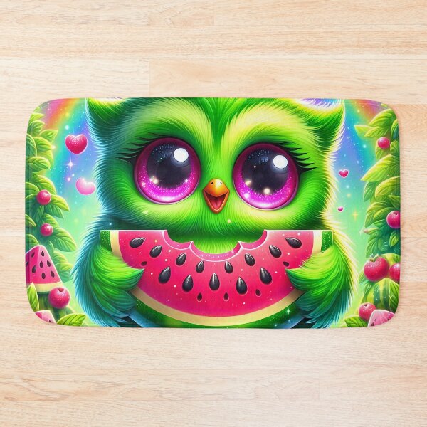 Item preview, Owl holding a watermelon  designed and sold by Jbl55.