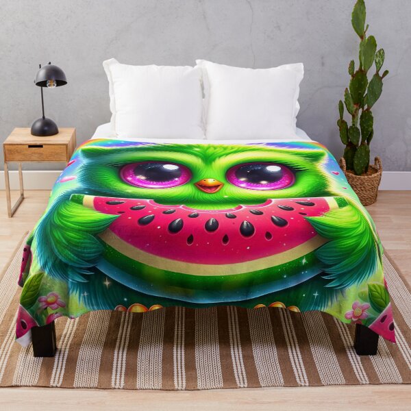 Item preview, Owl holding a watermelon designed and sold by Jbl55.