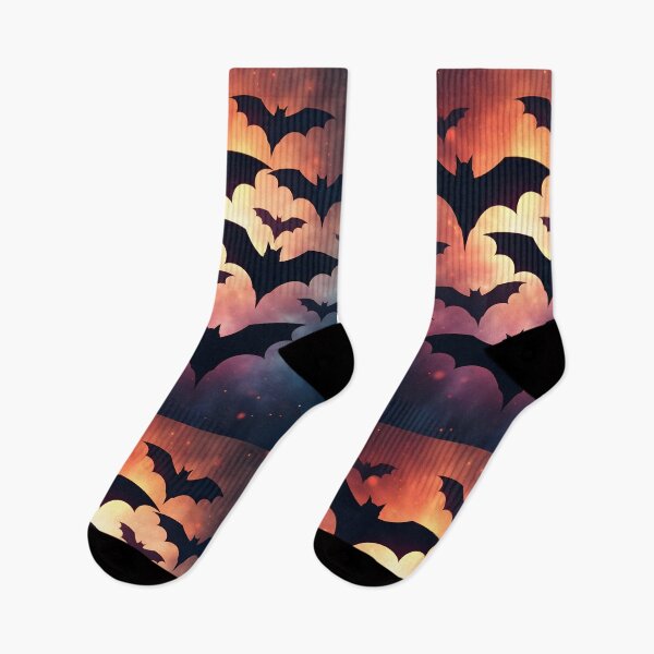 Item preview, Bauhaus Bats Celestial Dark Nebula designed and sold by WhimsicalThredz.