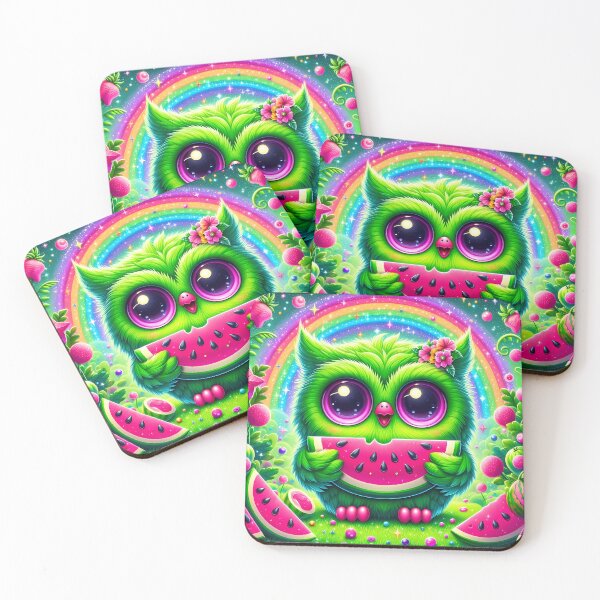 Item preview, Owl holding a watermelon  designed and sold by Jbl55.