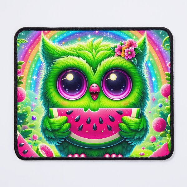 Item preview, Owl holding a watermelon designed and sold by Jbl55.