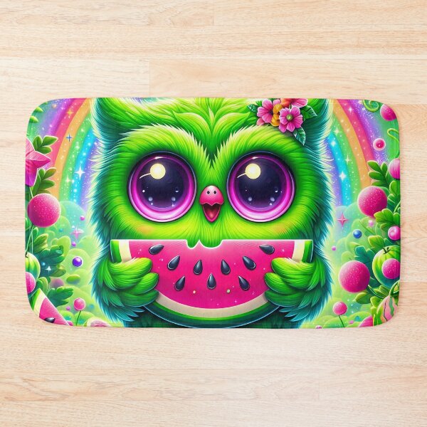 Item preview, Owl holding a watermelon  designed and sold by Jbl55.
