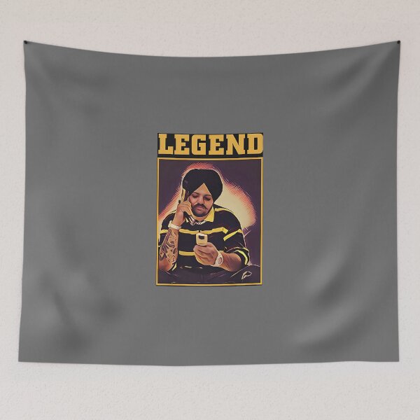 Item preview, LEGEND-SIDHU-MOOSE-WALA-T-SHIRT-RIP-MOOSE-WALA-FANS designed and sold by SherrieJWoods.