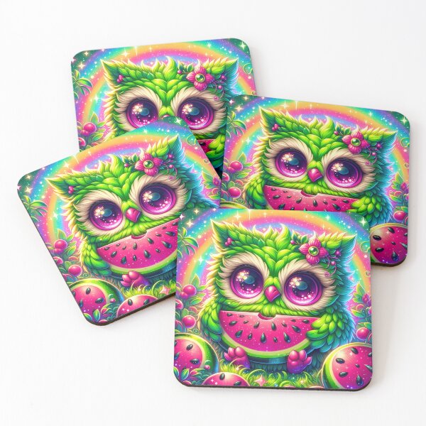Item preview, Owl holding a watermelon  designed and sold by Jbl55.